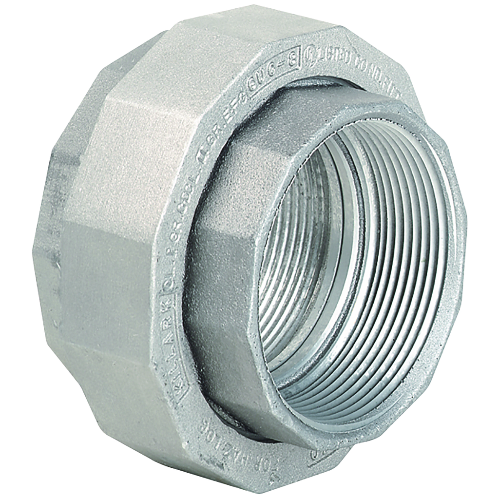 2" Union, Aluminum, Female to Female, Quad Listed