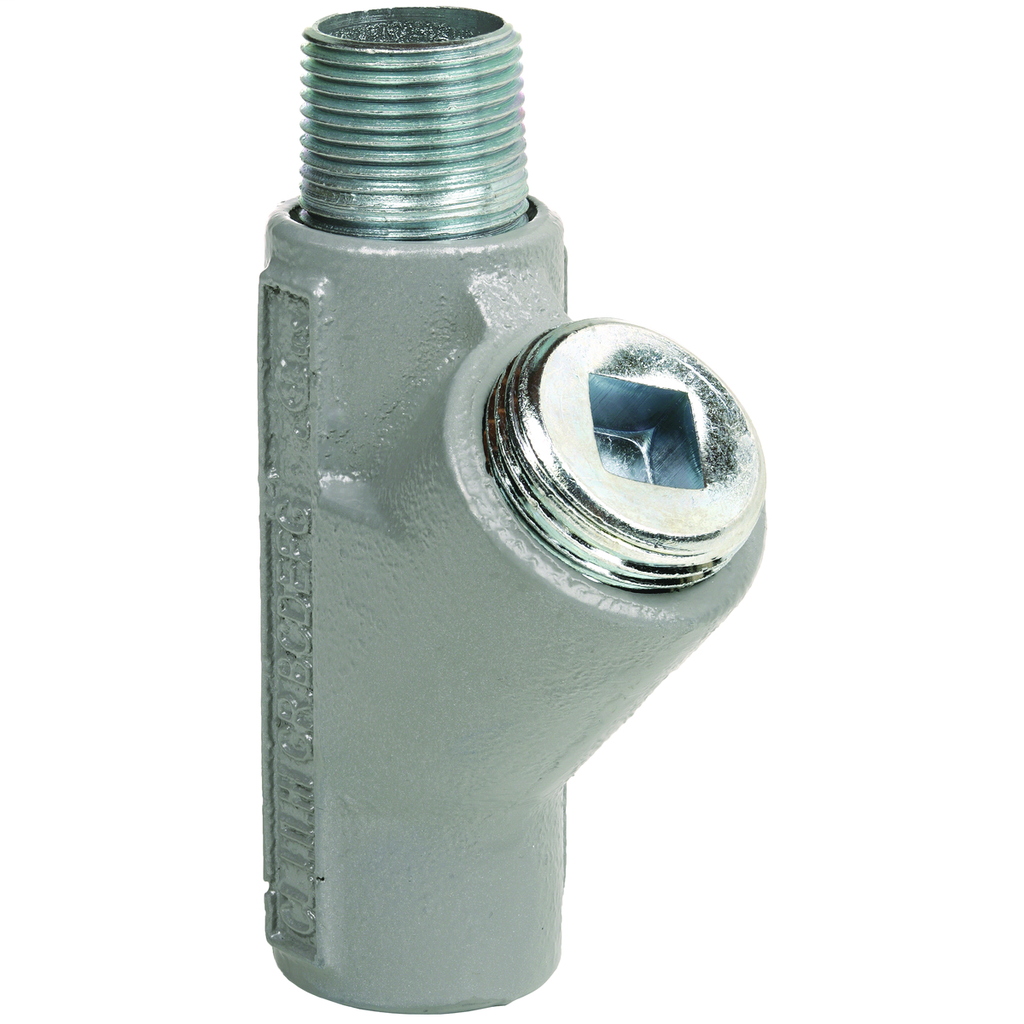 1" EY Vertical Seal Fitting Aluminum, w/nipple Male/Female