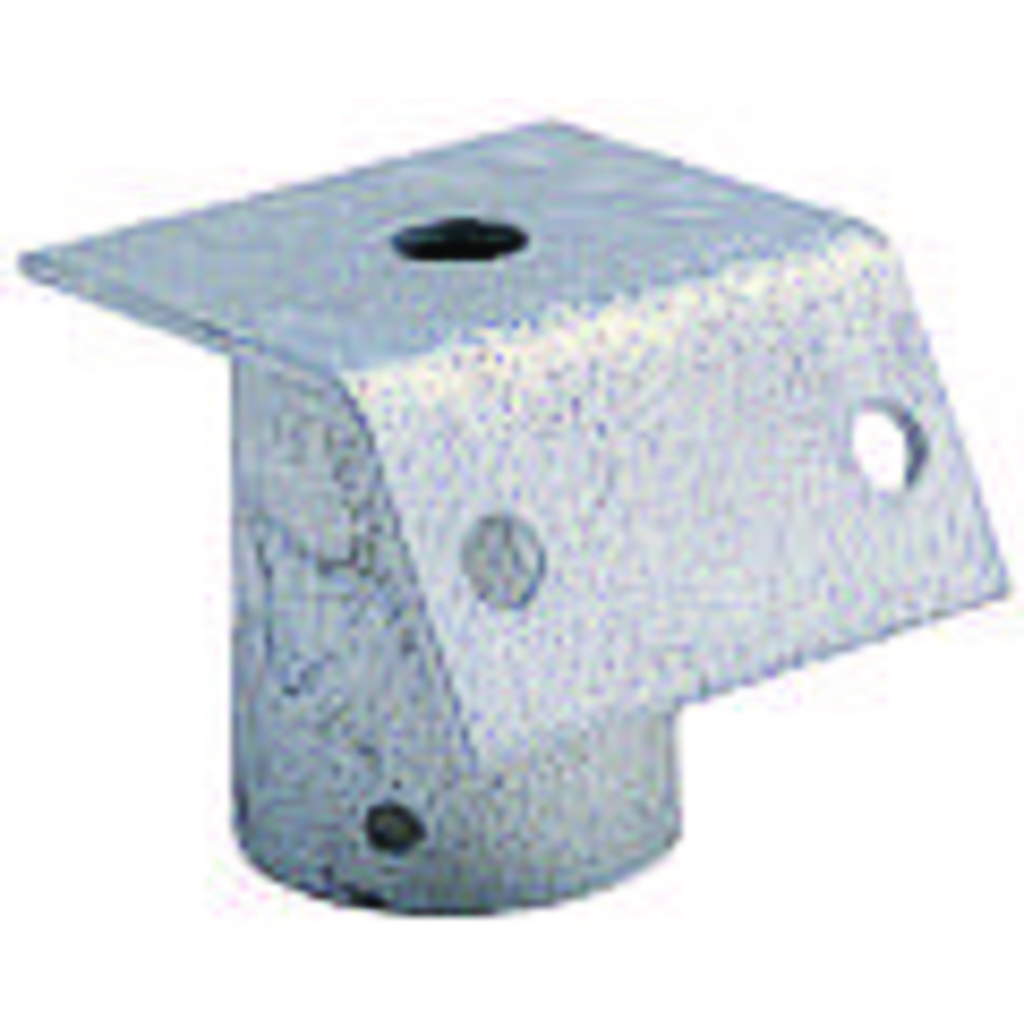 KFSS Series - Hot-Dipped Galvanized Steel Slipfitter For 2 Inch Pipe Tenon (Bolts Included)