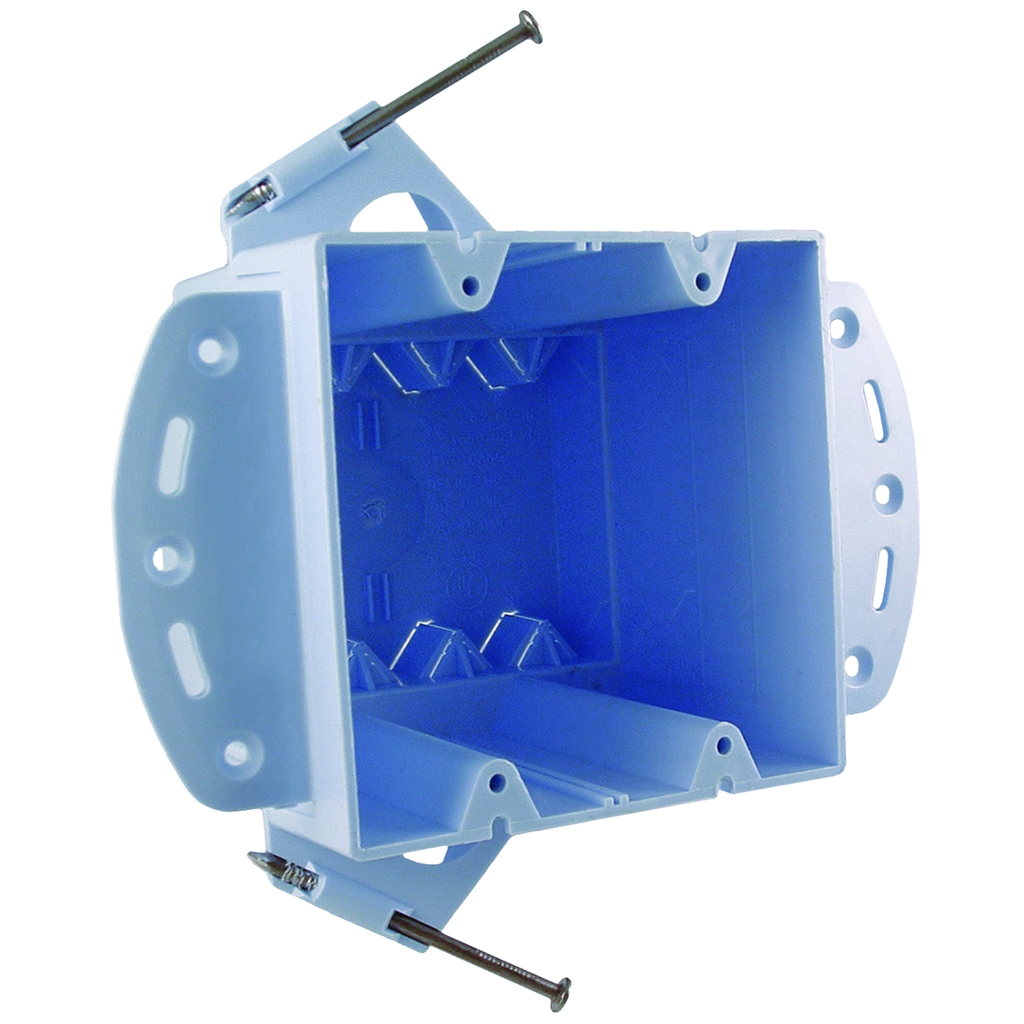 2-Gang Nonmetallic Large Capacity Box, 3-7/8 in. Deep