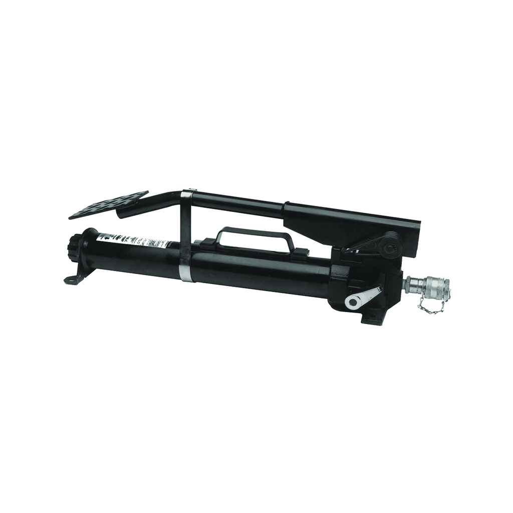 Manual Hydraulic Foot Pumps, With Quick Disconnect, 10,000 PSI, 1.12 Quarts Reservoir Capacity