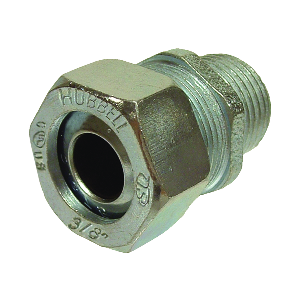 1/2 in. Hubs - Form 1 Liquidtight Strain Relief Cord Connector, Cable Range .250 - .375