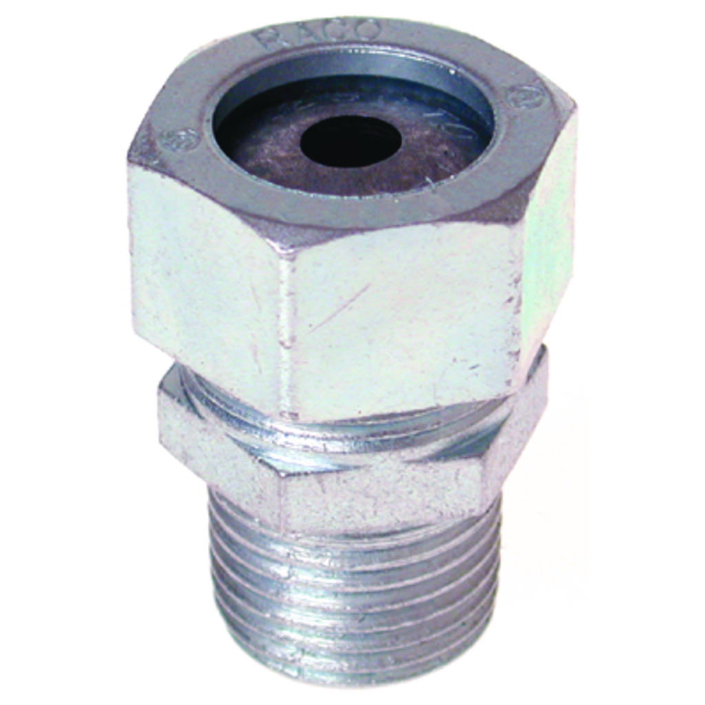 1/2 in. Hubs - Form 1 Liquidtight Strain Relief Cord Connector, Cable Range .125 - .250