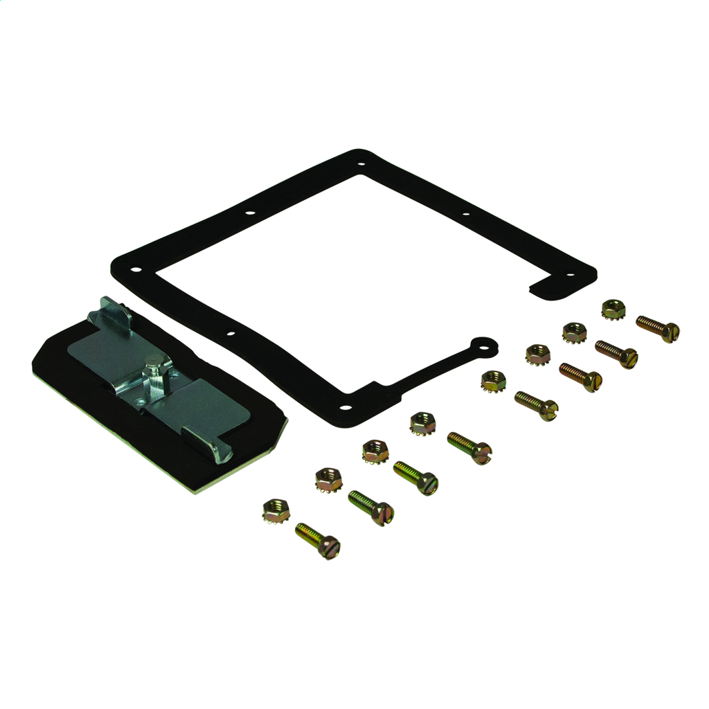N1 Lay-In Quick Release Flat Plate 6X6 Carbon Steel - Gray
