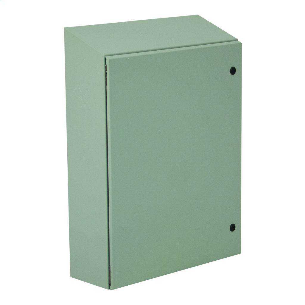 N412 Single Door Slope-Top Ultimate 30X24X8 Carbon Steel - Gray