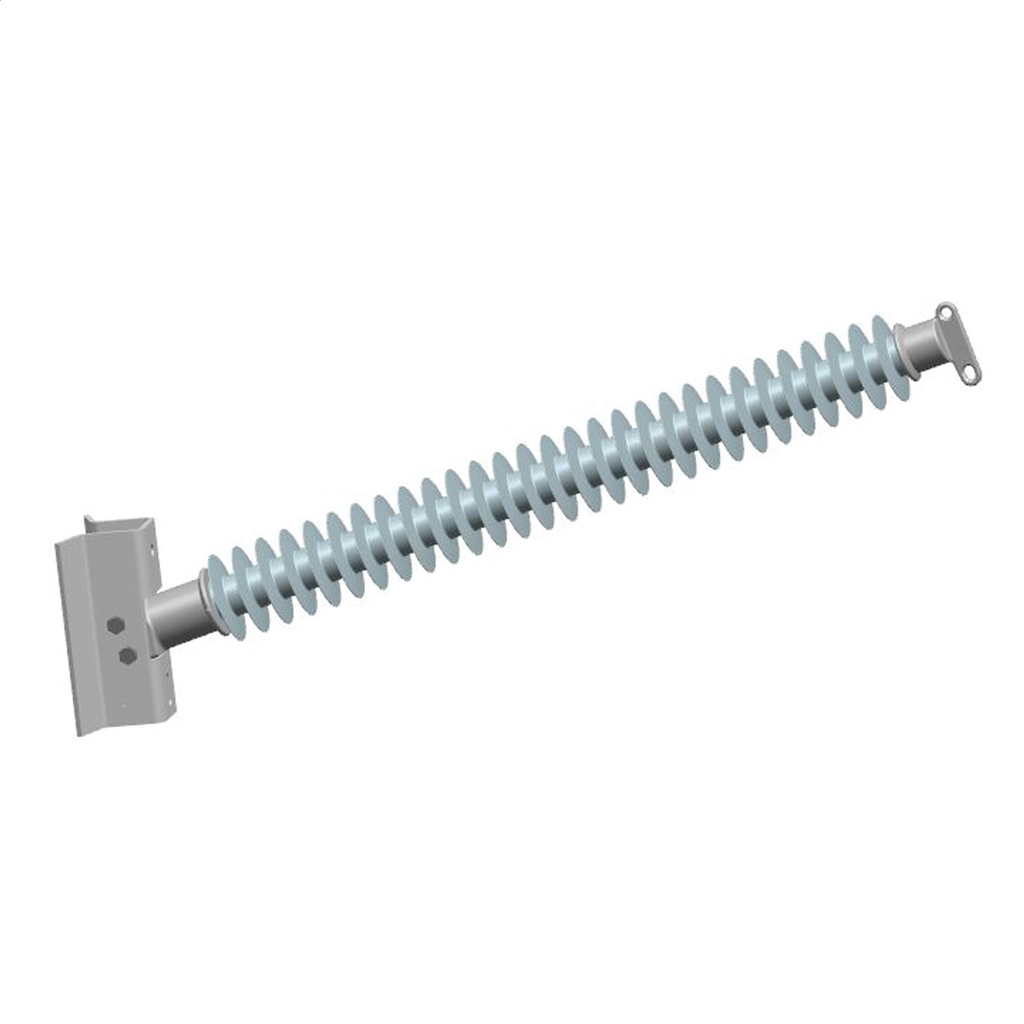 2.5" Line Post, Std. Leak, Hor. Clamp top, Flat base