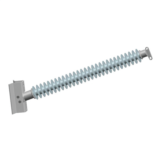 2.5" Line Post, Std. Leak, Hor. clamp top, Flat base