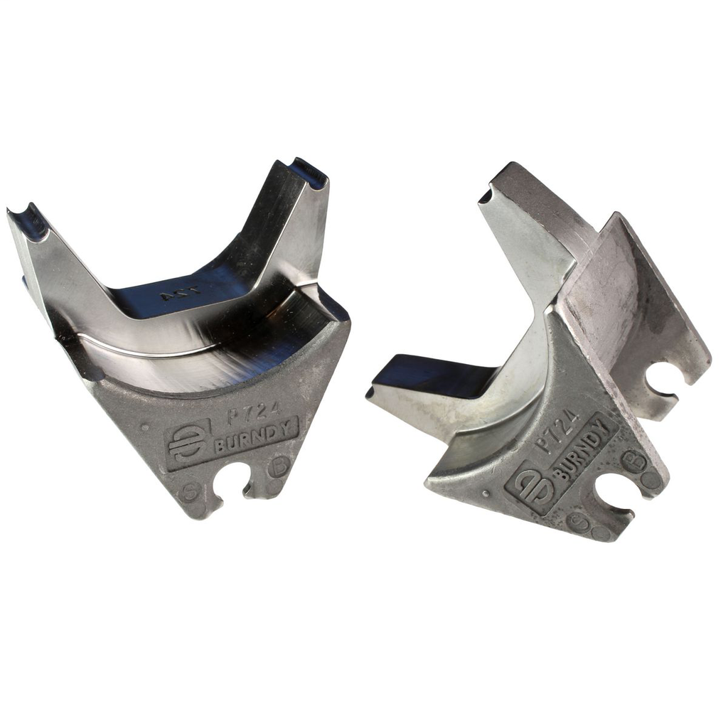 Stainless Steel Hex Butting Twin Die, 724 Index, P Die