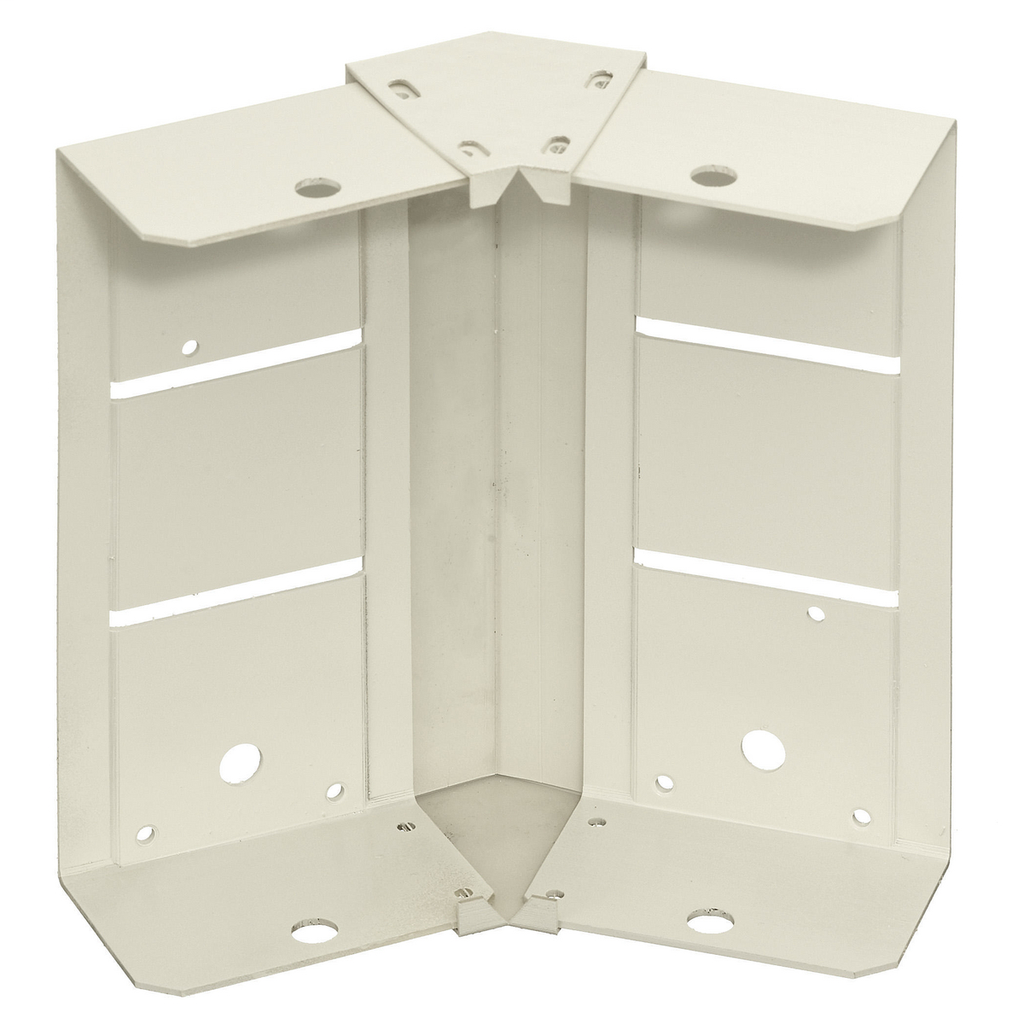 Metal Raceway, HBL6750 Series, Internal/External Elbow, Ivory