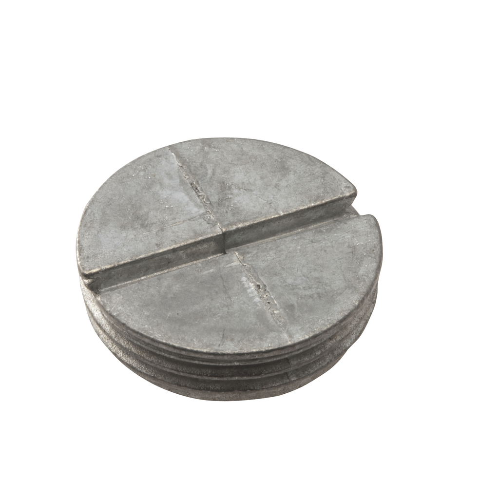 Weatherproof Closure Plug, 3/4 in. NPT, Gray