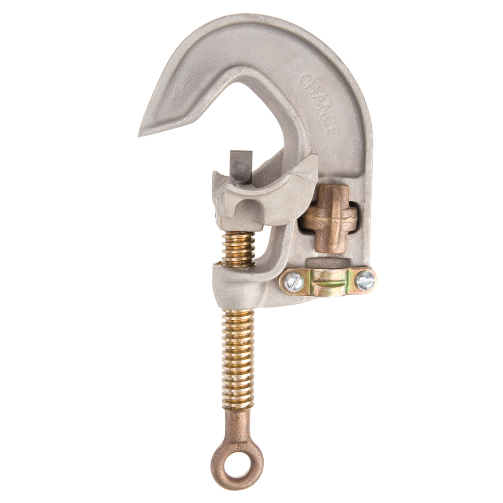 For temporary grounding of underground distribution cable with jacket over concentric neutral, specials help ensure contact with center conductor.
