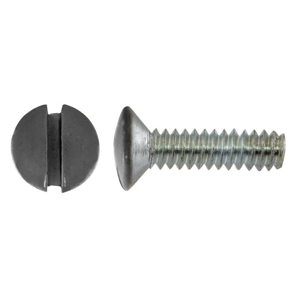 Wallplates, Replacement Screws, 1/2" Length, Black, 100 Pack