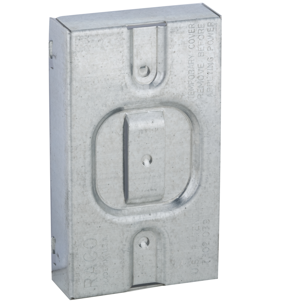1-Device Cable Protector Plate, 3/4 in. Raised