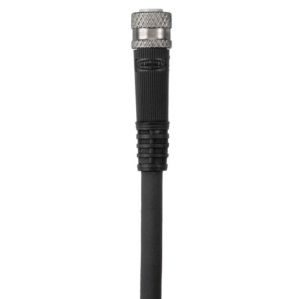 Nano-Quick Control Connectors, Threaded Female Straight Plug, 4P, 2M