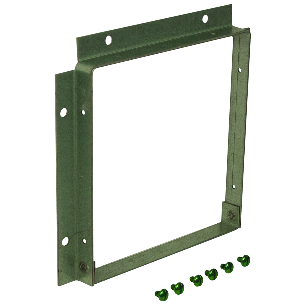 N1 Panel Adapter (Hinged-Cover/Screw-Cover Wireway) 4X4 Carbon Steel - Galvanized