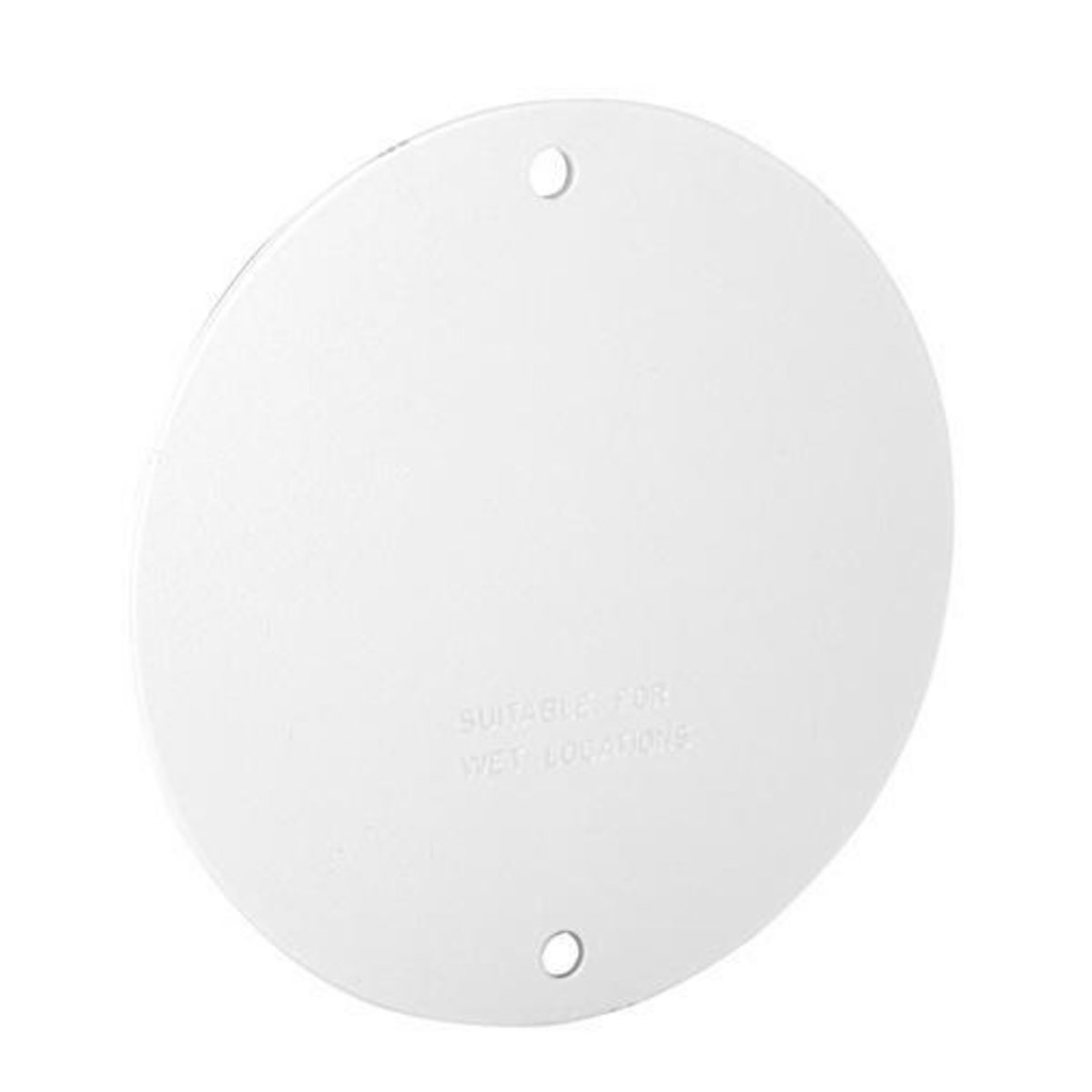4 in. Round Blank Cover - Box Mount