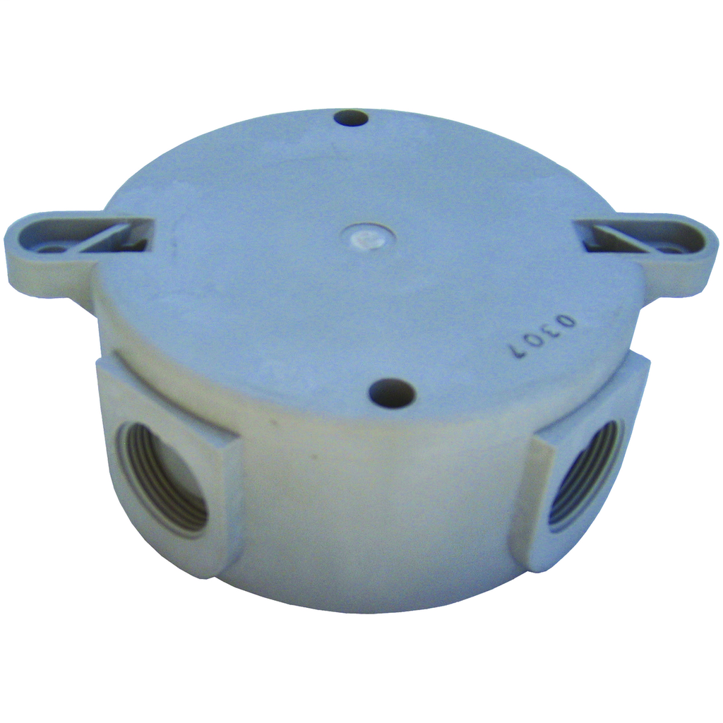 NV2 Series Ceiling Mount Splice Box - 3/4" NPT - Gray