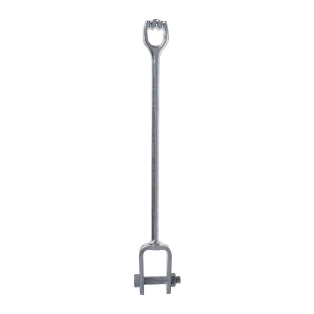 1.25" (31.7 mm) Diameter Rod, 3' (914 mm) long with Tripleye and with 1" (25.4 mm) clevis bolt.