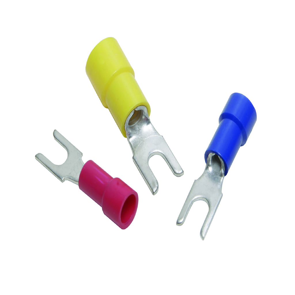 Terminal - Nylon Insulated, Block Fork Tongue