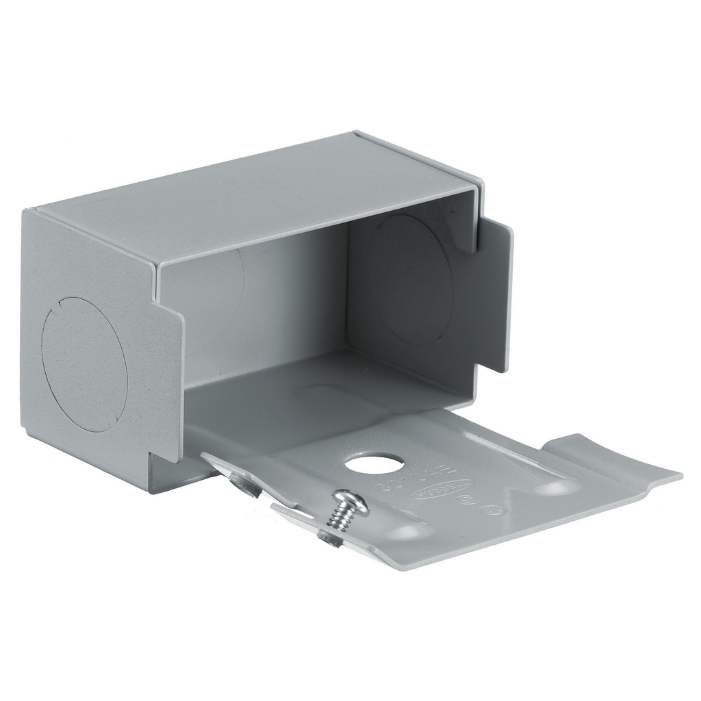 Metal Raceway, K/O Entrance Fitting, HBL3000 Series, Gray
