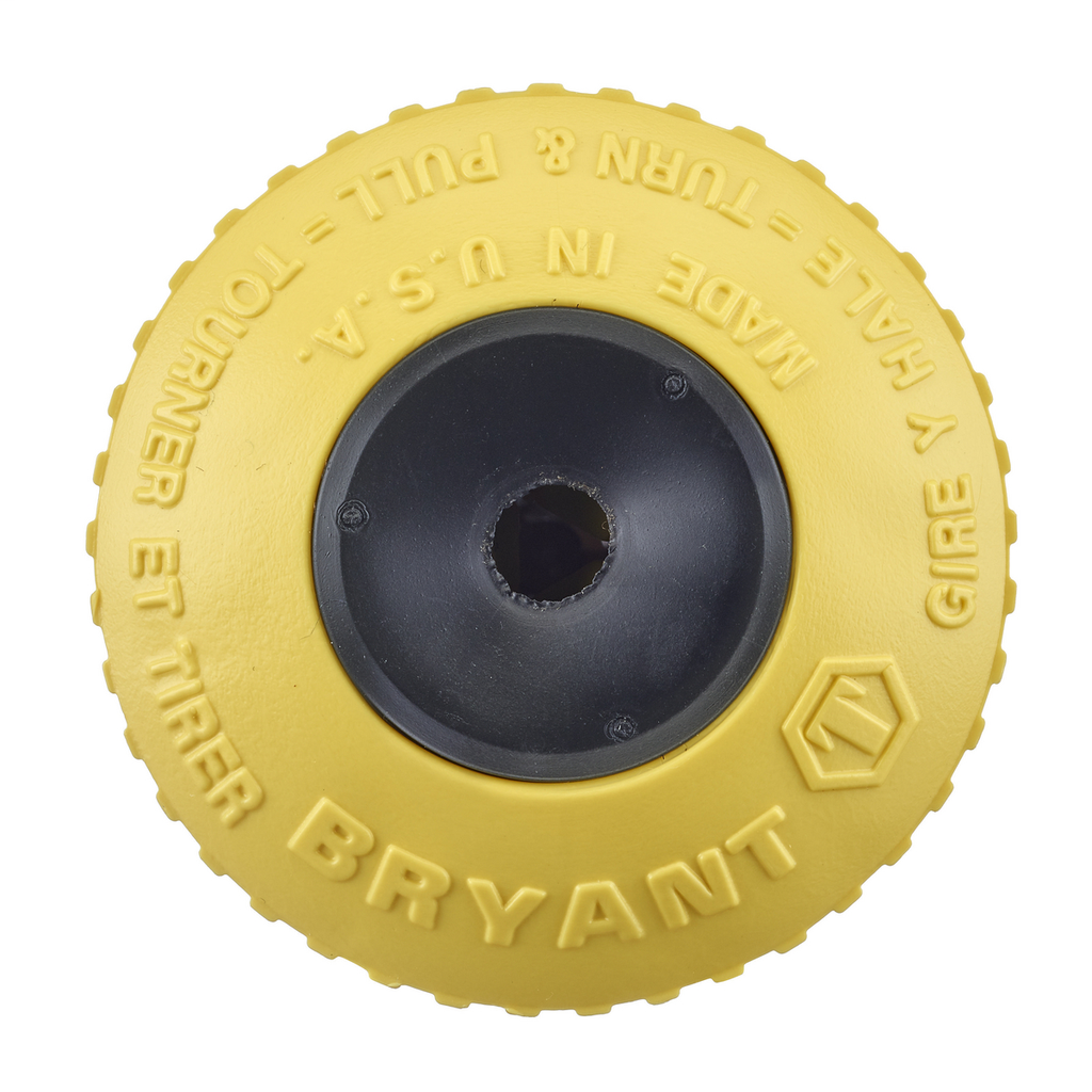 Locking Devices, Marine Grade, Female Connector Body, 30A 125V, 2-Pole 3-Wire Grounding, L5-30R, Screw Terminal, Yellow, Corrosion Resistant