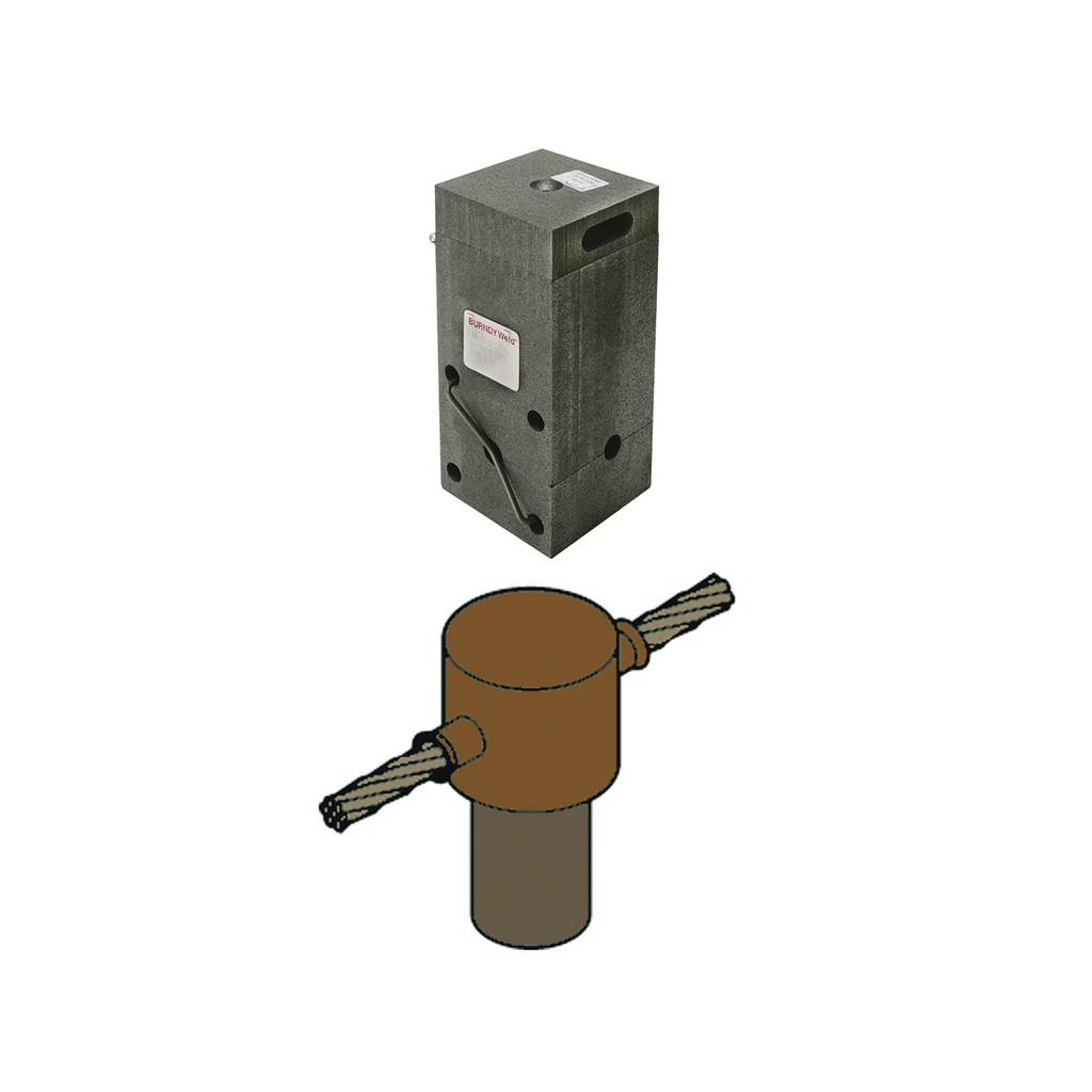 Single Shot - Single Cable (Continued) to Ground Rod Mold