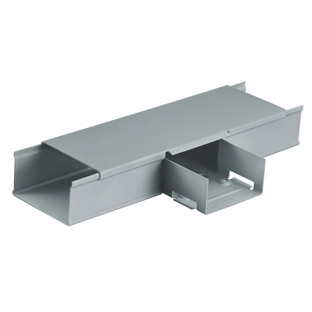 Metal Raceway, Tee Fitting, HBL3000 Series, Gray