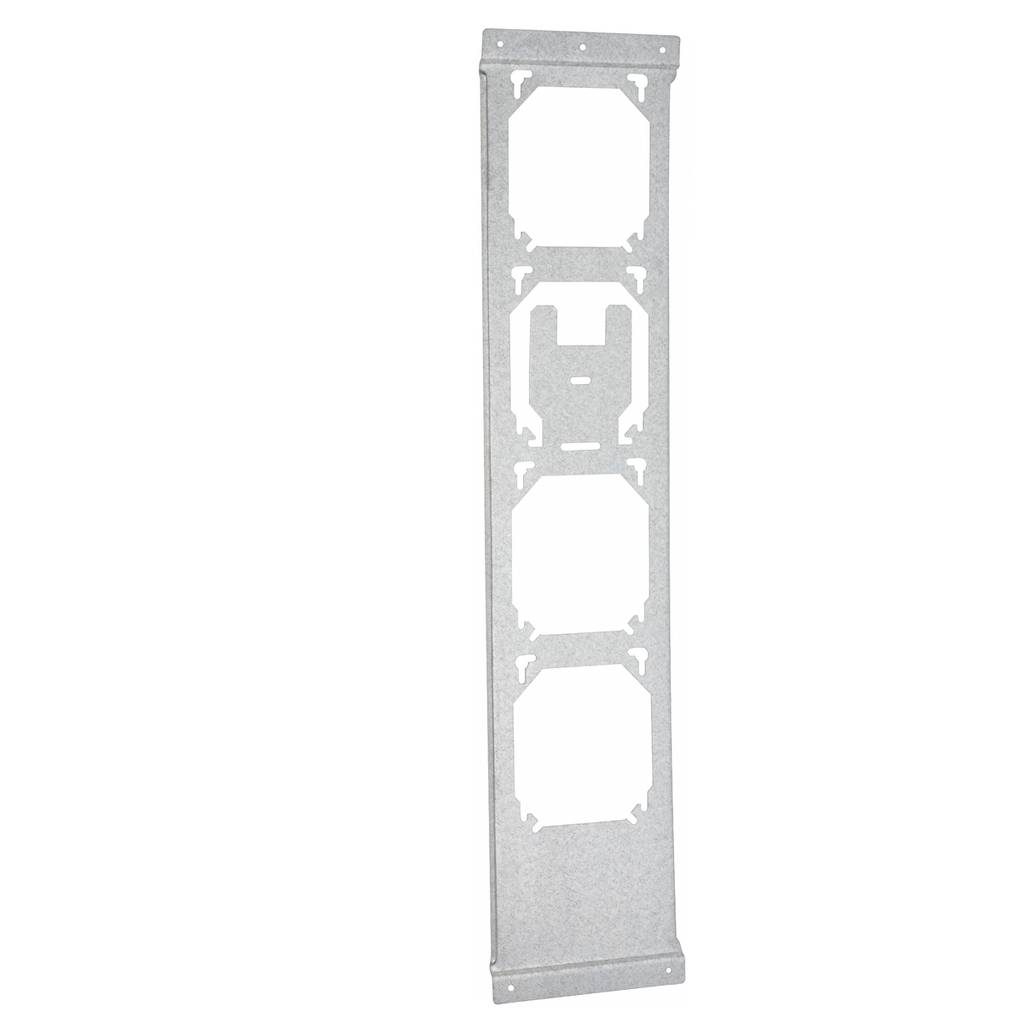Fixed Position Box Mounting Bracket, 4 Boxes for 24 in. O.C. Studs