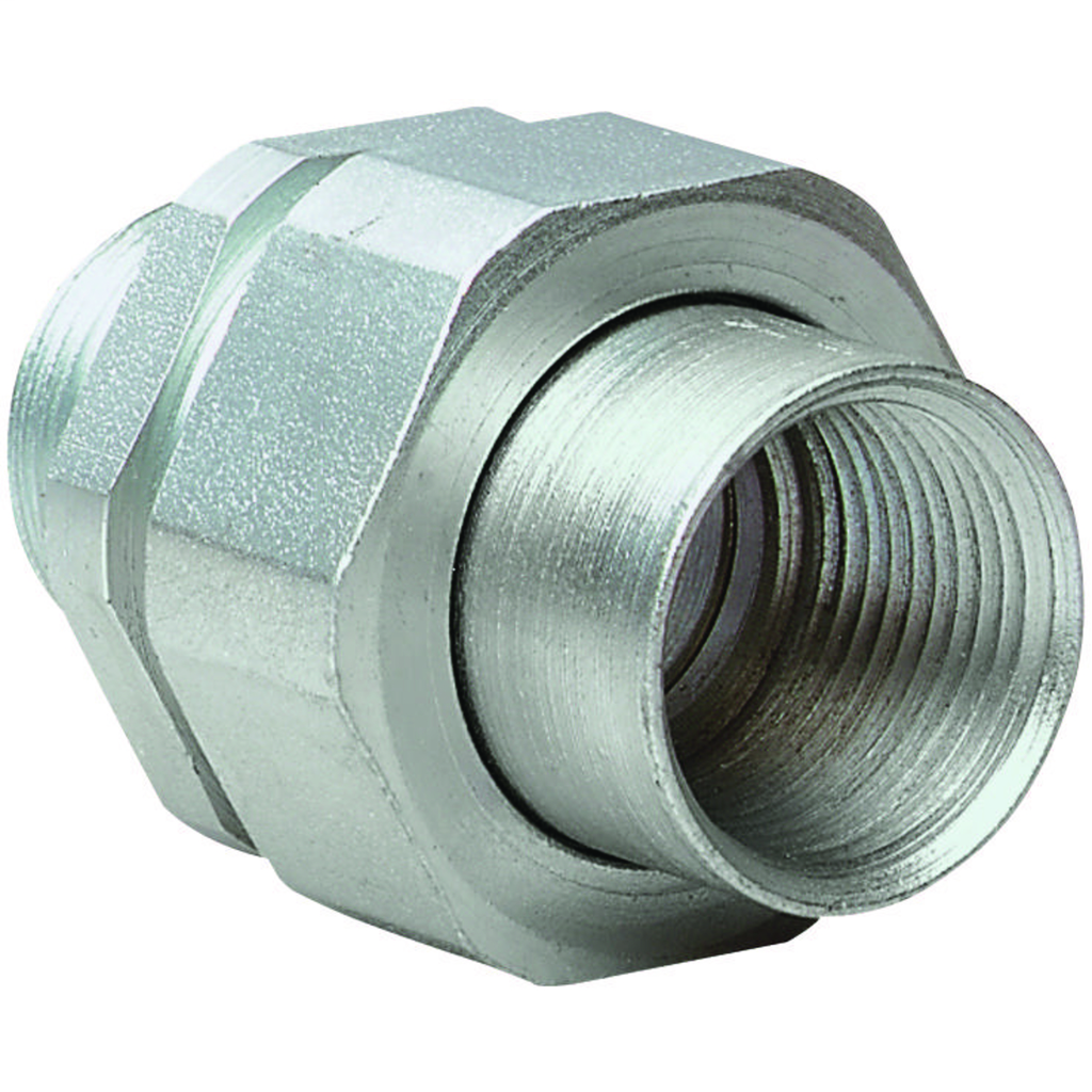 UN Series - Iron ATEX And IECEx Certified Union - Male/Female - Hub Size 1/2 Inch