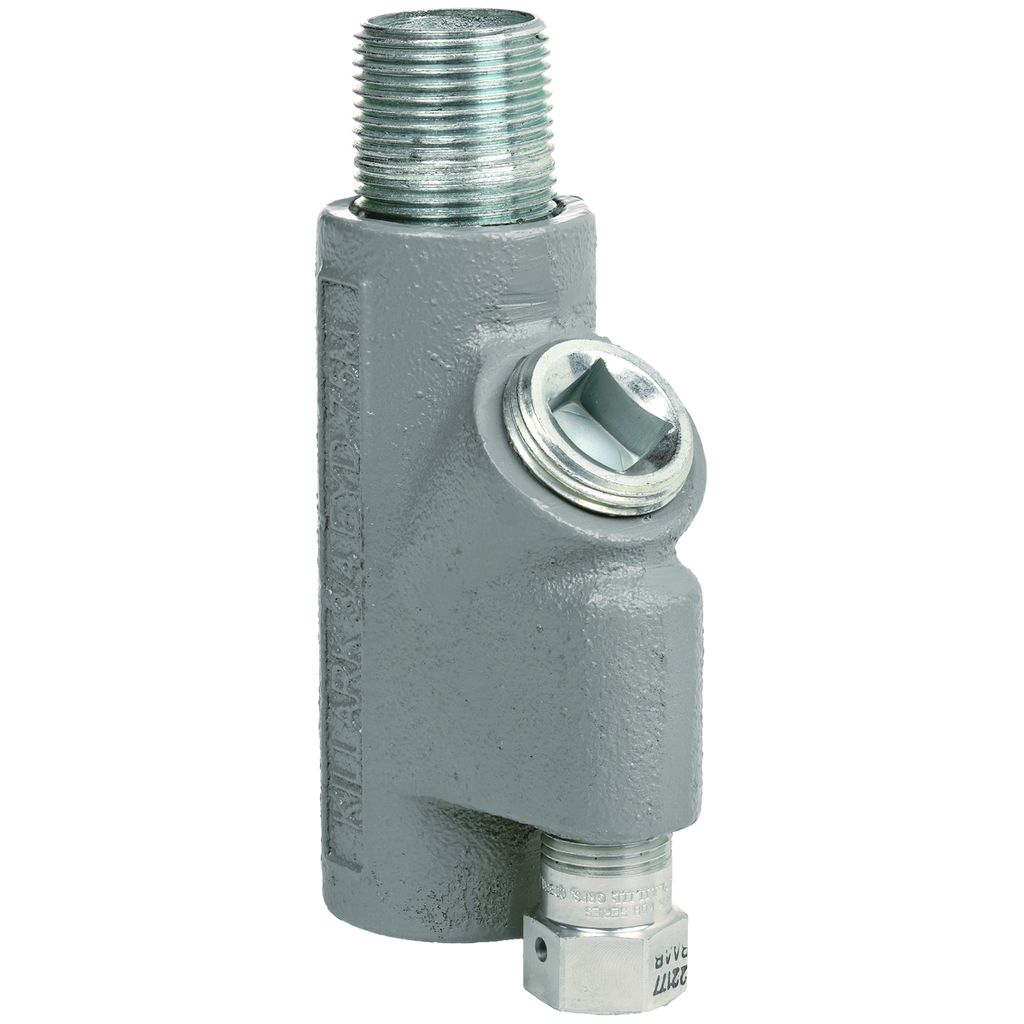 1/2" EYD Drain Seal Fitting Iron, w/nipple Male/Female