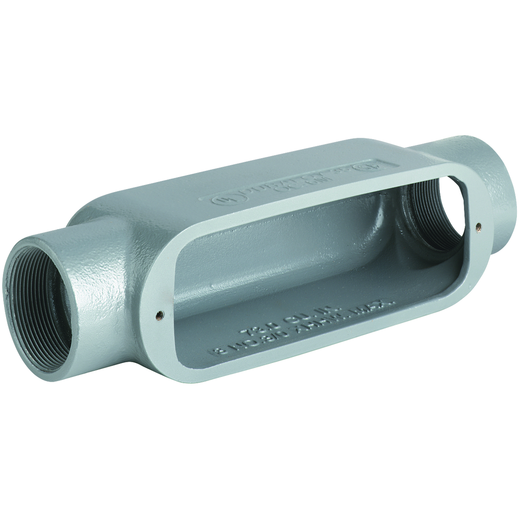 1-1/4" C Hub, Iron O Series Conduit Body