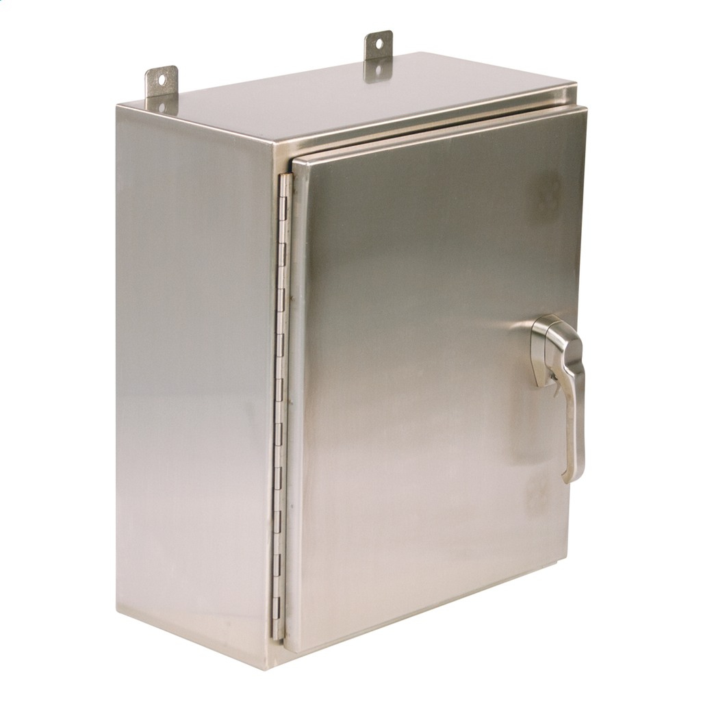 N4X Single Door Wall-Mount 3-Point Handle 30X30X8 316 Stainless Steel