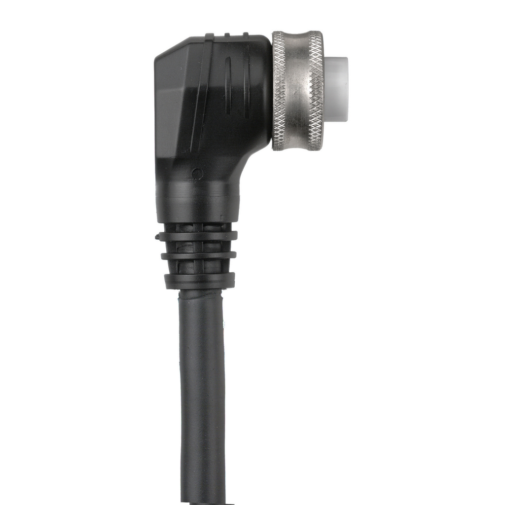 Mini-Quick Control Connectors, Female Angled Plug, 4P, 16/4 6'