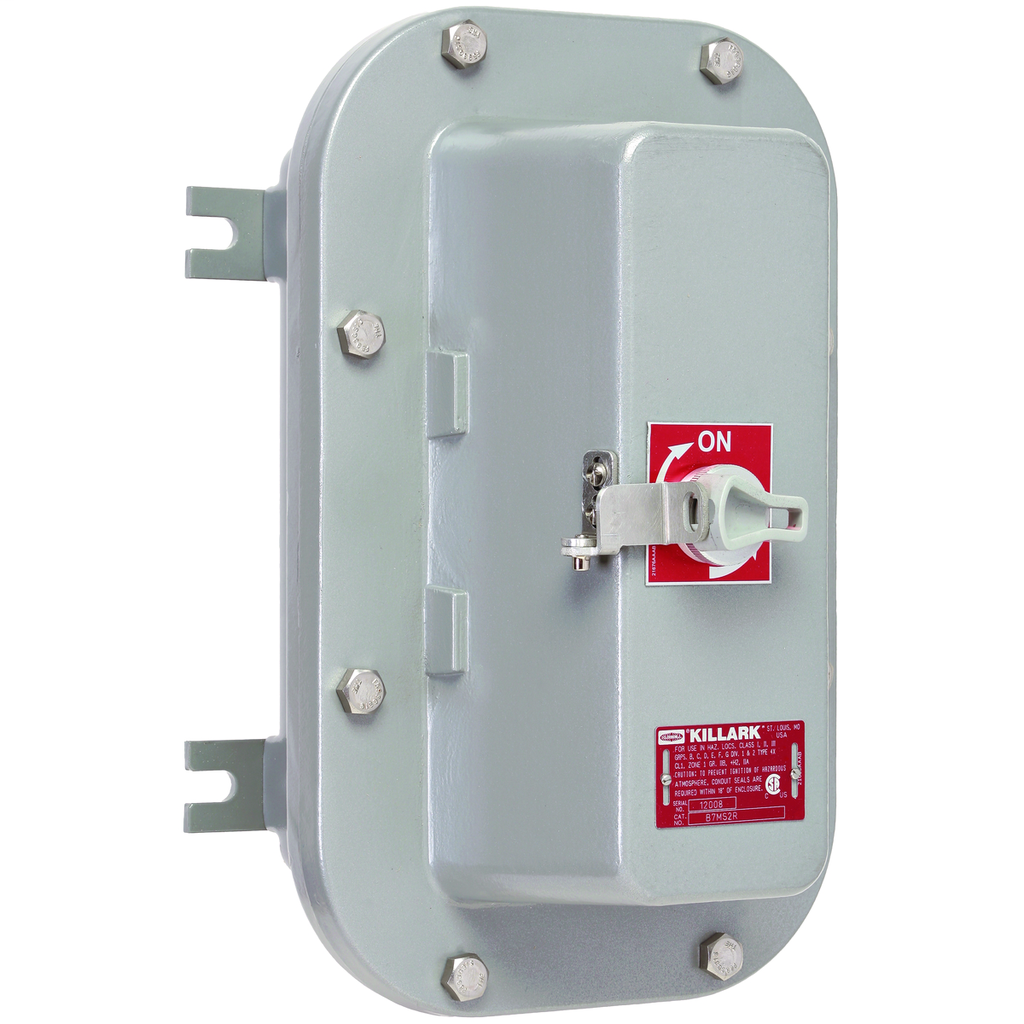 B7MS Series - Aluminum Compact Rotary Style Enclosure without Manual IEC Starter - For Use with ABB Starter - B7EQ Enclosure Only