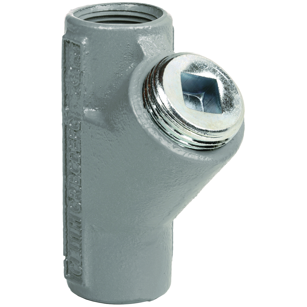 1/2" EY Vertical Seal Fitting Iron, Female/Female
