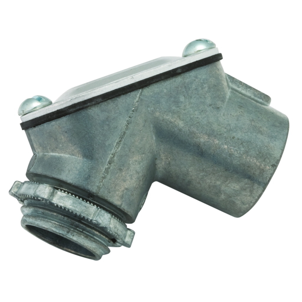 1/2 in. 90 Degree Rigid/IMC Handy Ell Threaded Connector