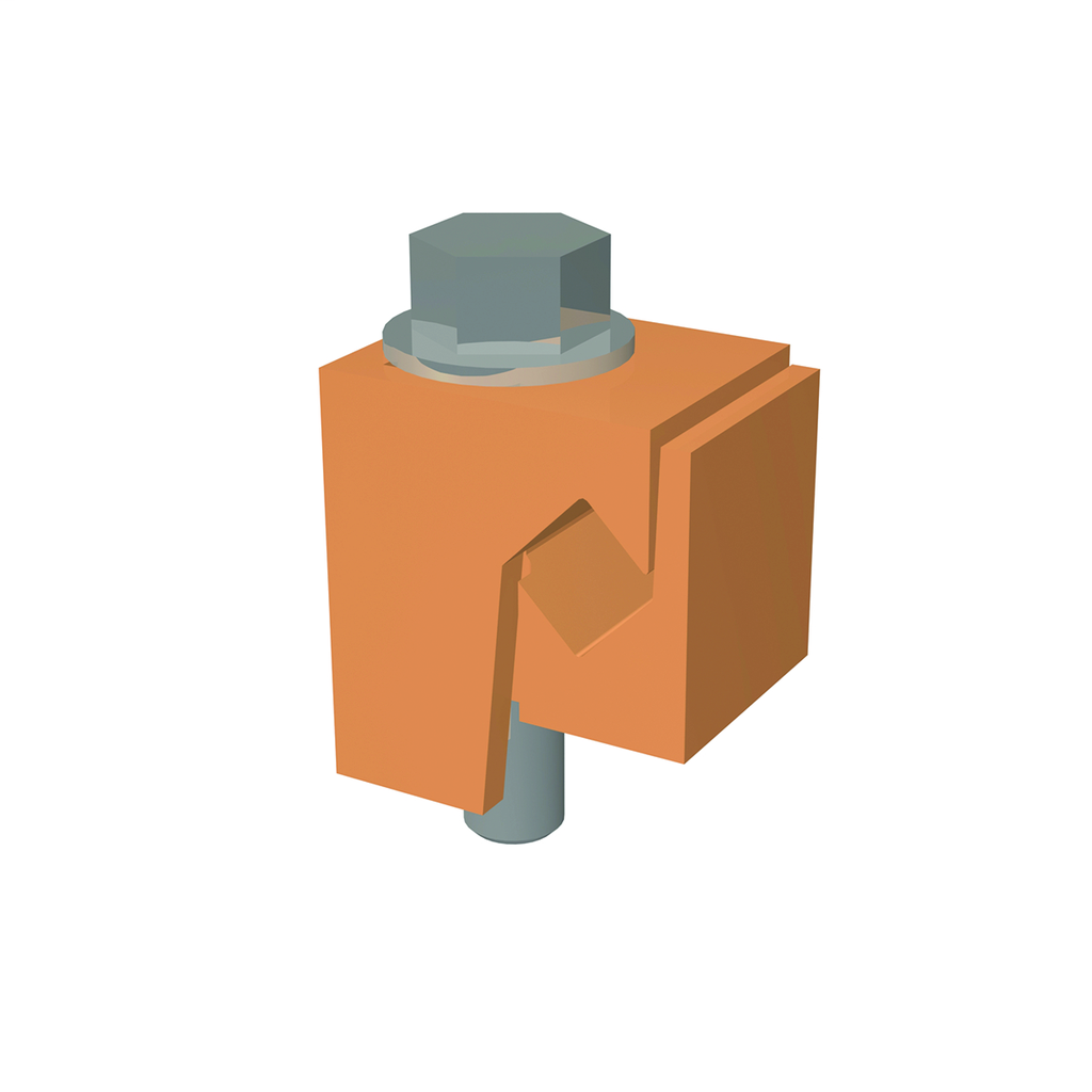 Cu Alloy Vise Connectors, #6 - #10 Sol