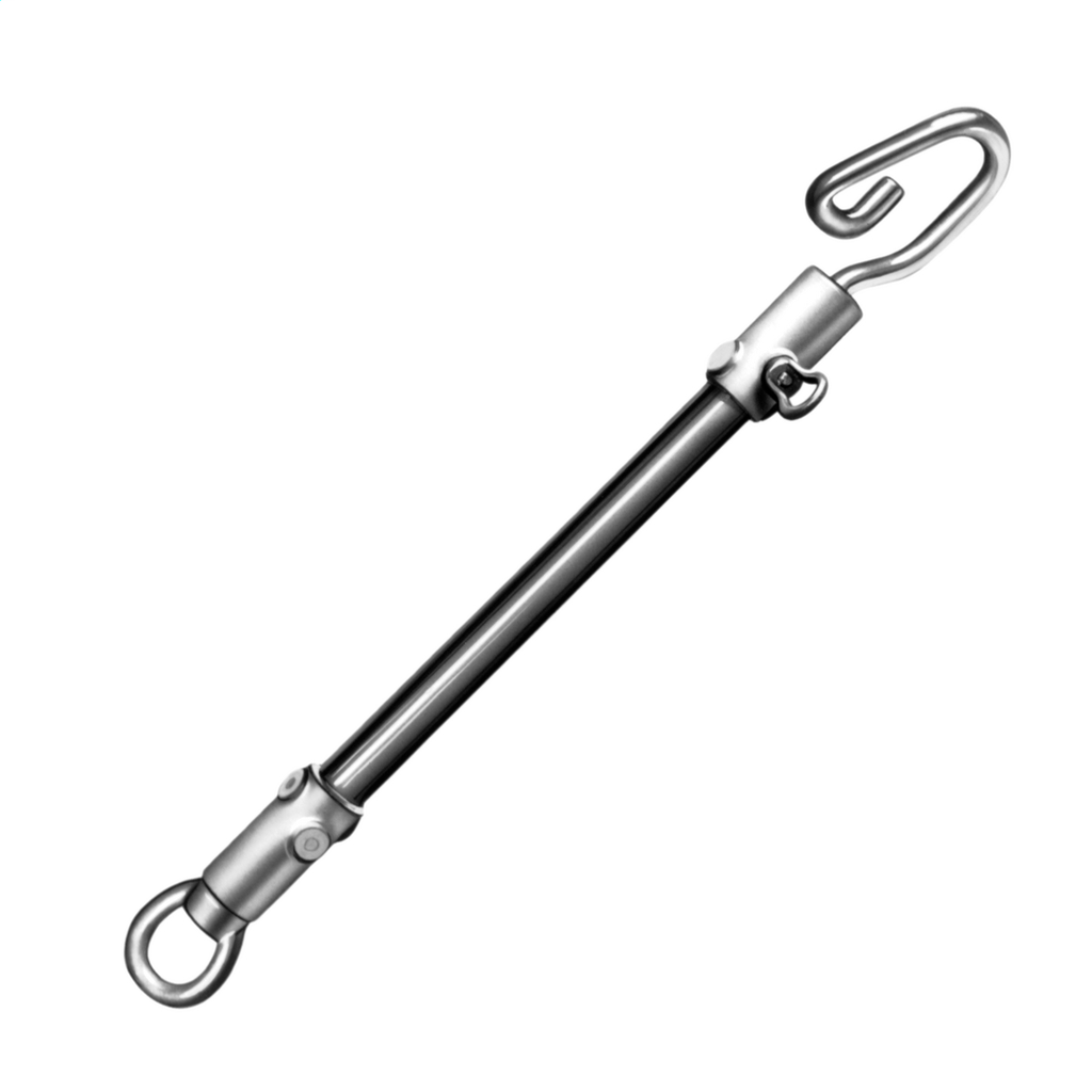 The Chance Roller Link Stick is used to spread and hold conductors aside at midspan when relocating poles.