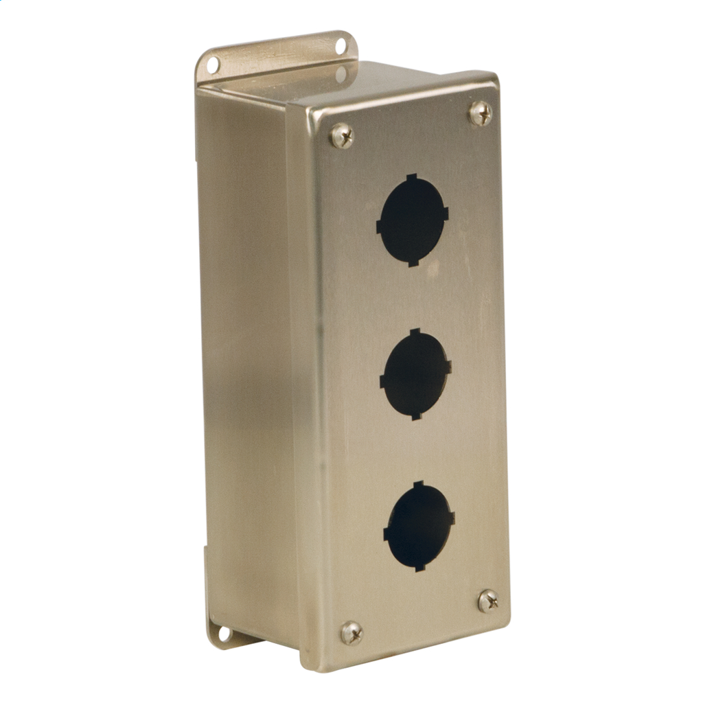 N4X 30.5 MM 12 Pushbutton Enclosure 11.7X8.5X3 316 Stainless Steel
