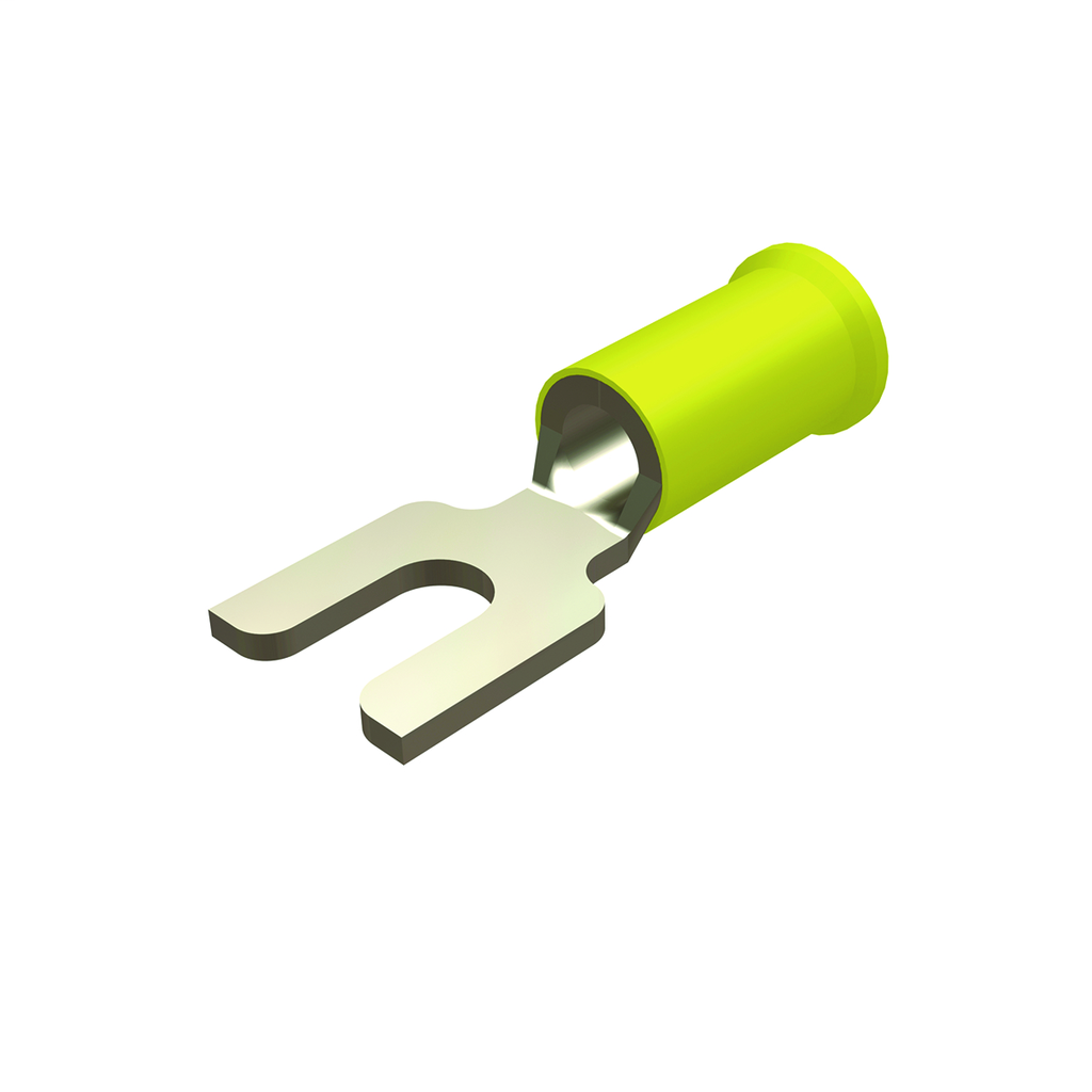 Terminal - Nylon Insulated, Multi-Finger Insulation Grip, Fork Tongue