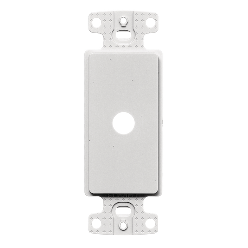 Product image for Hubbell NS621W PLATE, DECORATOR FRAME, .406"HOLE, WH