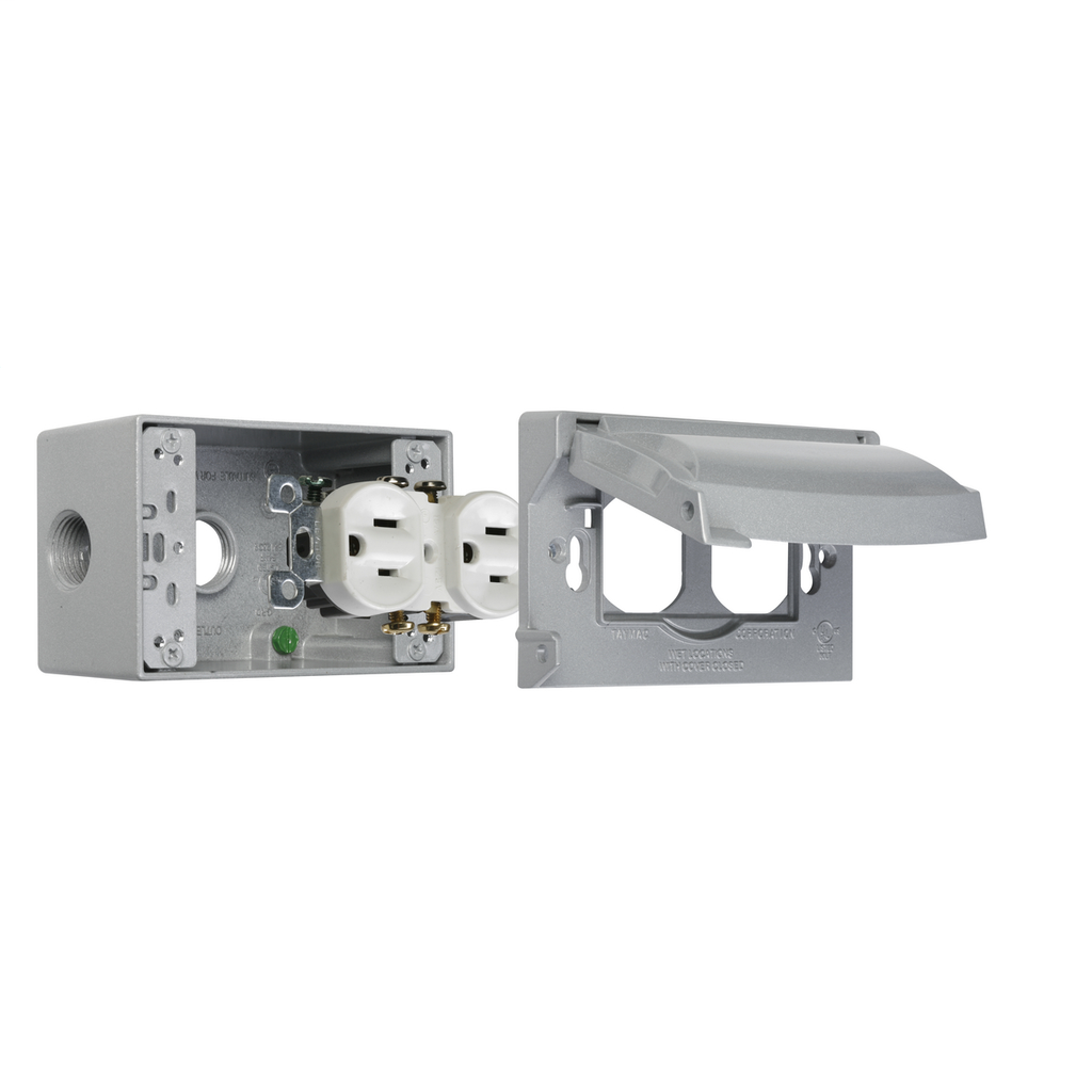 Product image for RACO MK1250S 1G WP BOX / COVER / DU