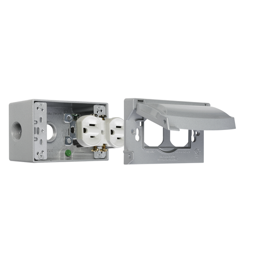 Product image for RACO MK1250S 1G WP BOX / COVER / DU