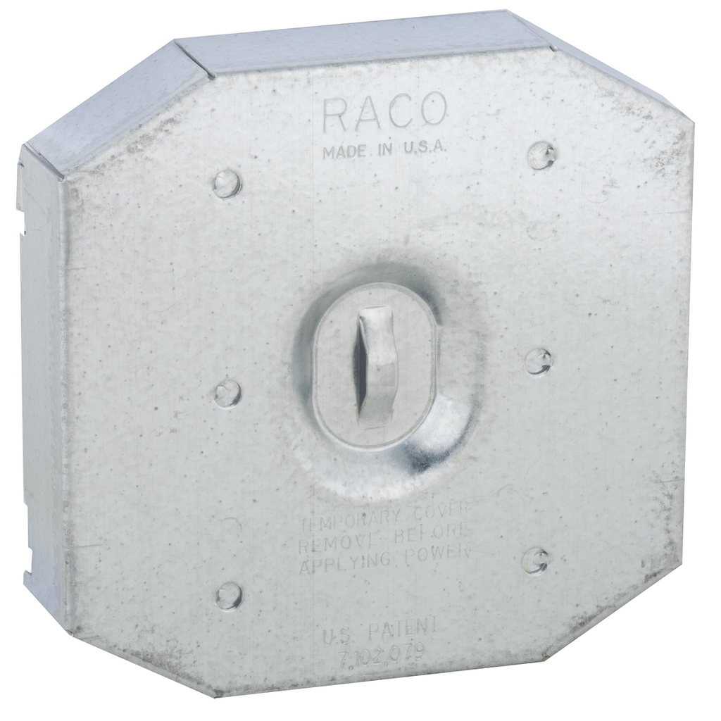 Product image for RACO 702R 2-GANG PROTECTOR PLATE -