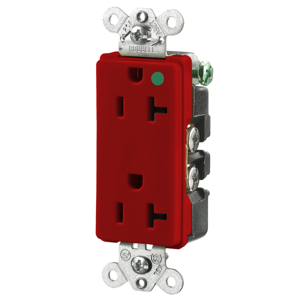 Hospital Grade StyleLine Duplex Receptacle
