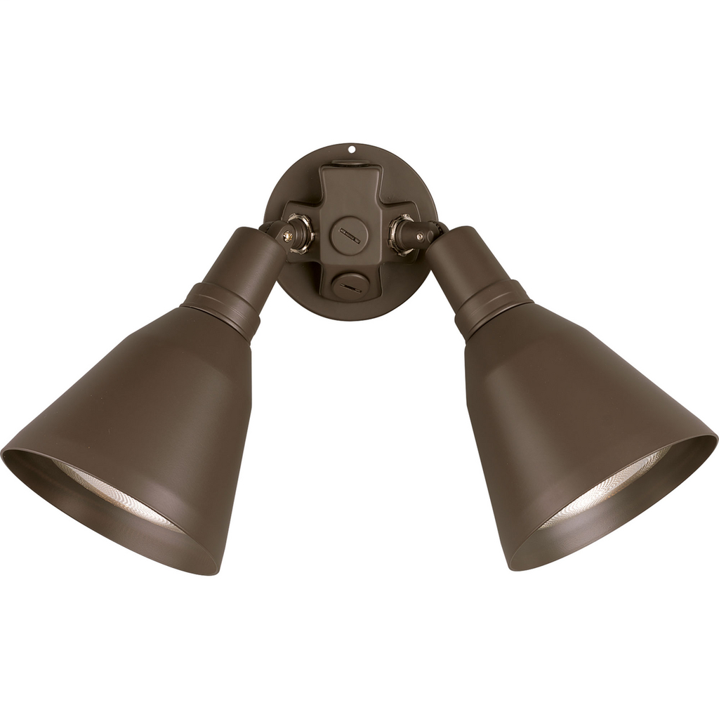 Two-Light Adjustable Swivel Flood Light - P5203-20
