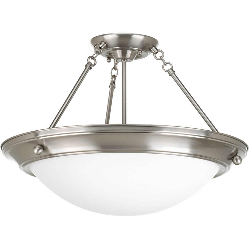 Eclipse Collection Three-Light 19-3/8" Close-to-Ceiling - P3569-09