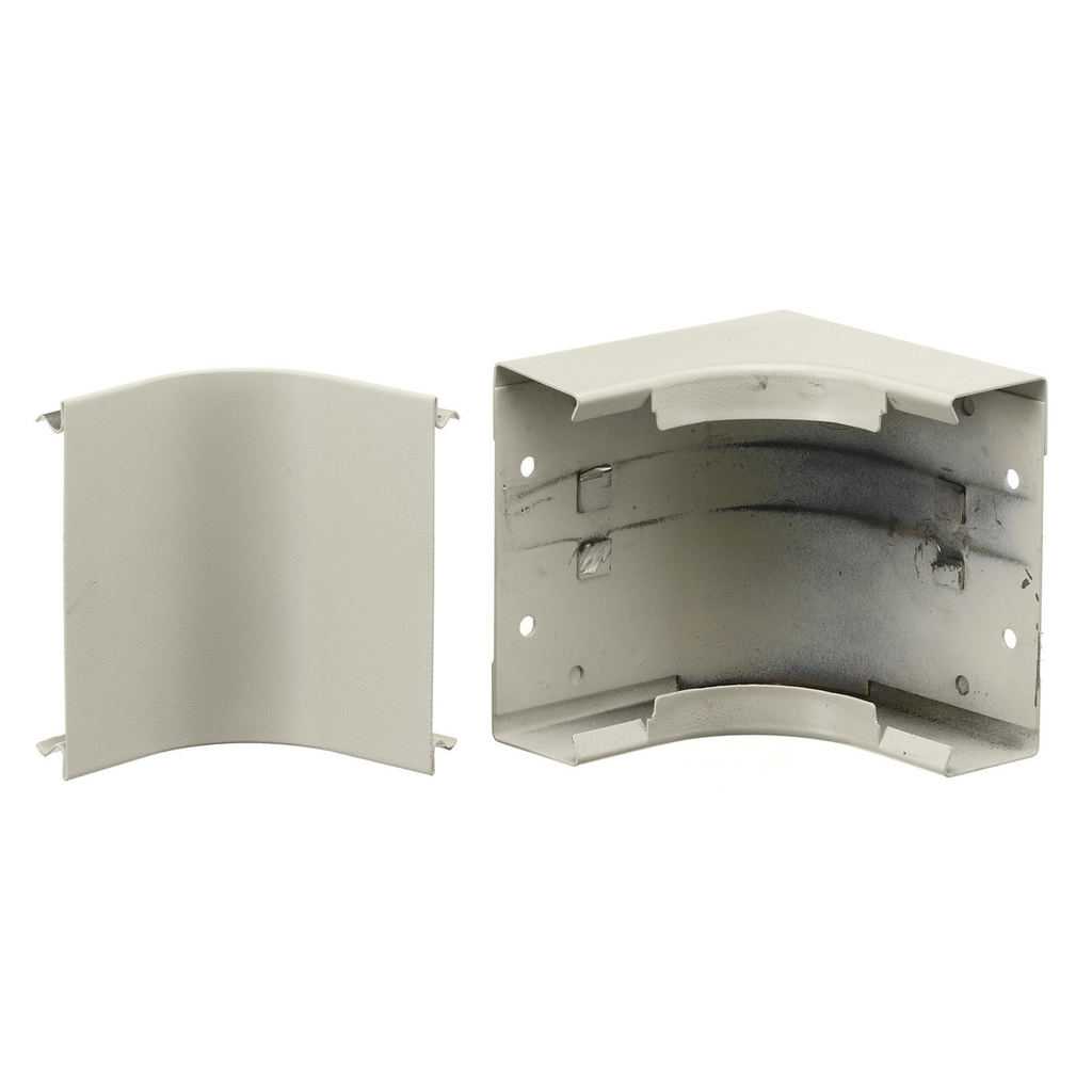 HBL4750 Series Metal Raceway, Internal Elbow, Ivory