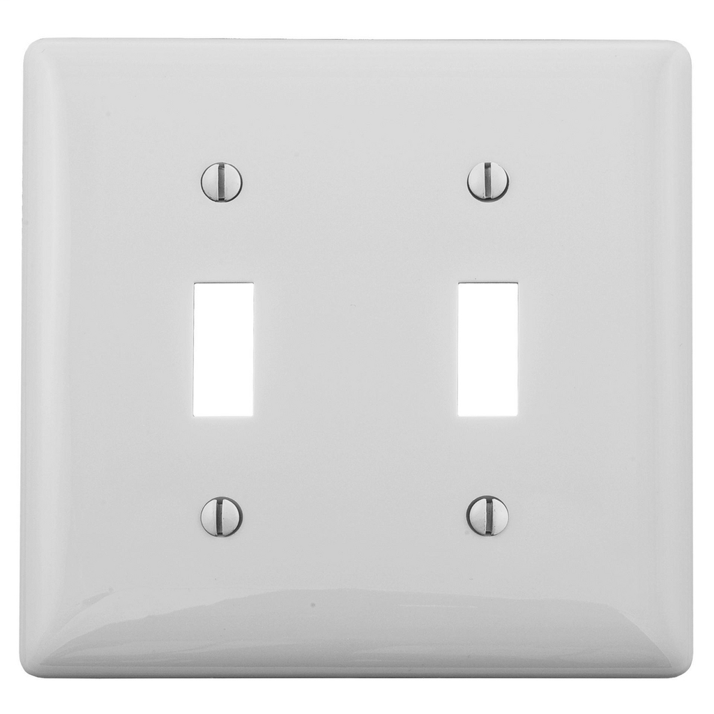 Non-Metallic Toggle Switch Wallplates