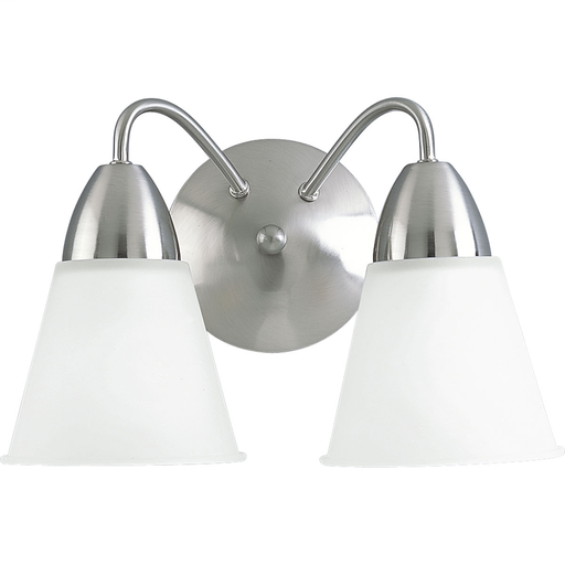 Etched Glass Two-Light Bath & Vanity - P3302-09